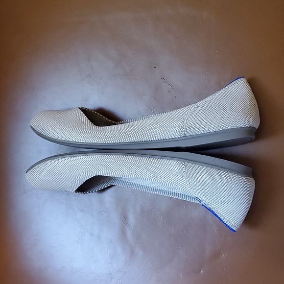 Rothys Grey Round-Toe Flats - Picture 2 of 8